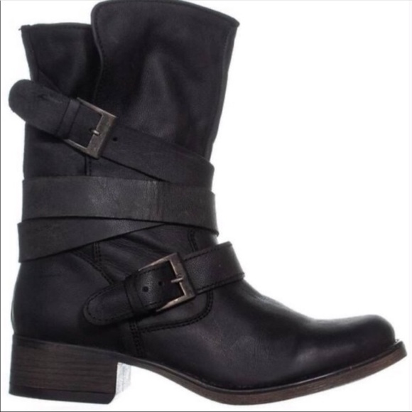 Steve Madden women’s brewzzer motorcycle boot 11 - Picture 2 of 8